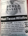 Big Bend Coffee Roasters West Texas Wildfire Coffee Organic Whole Bean 1 lb