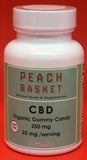 CBD ZERO THC Gummies 250 mg/25 mg 10 CT