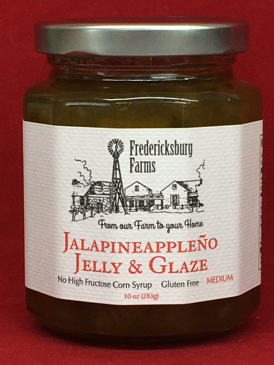Fredericksburg Farms Jalapineappleno Jelly & Glaze Medium No High Fruc