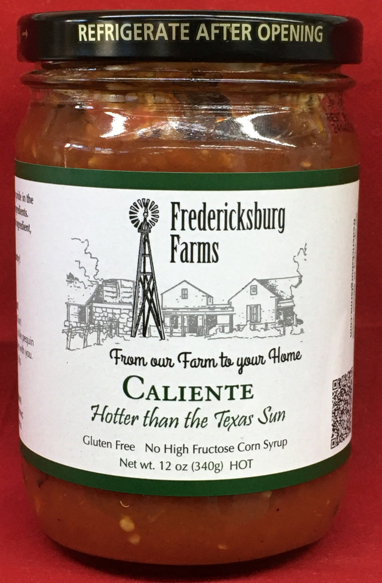 Fredericksburg Farms Caliente "Hotter Than The Sun" Salsa Gluten Free
