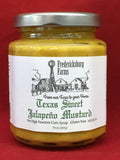 Fredericksburg Farms Texas Sweet Jalapeno Mustard Medium No High Fructose Corn Syrup Gluten Free 10 oz