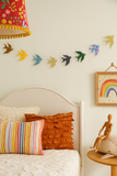 Bird Recycled Paper Garland - Assorted Prints