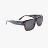 MACK ESPRESSO TORTOISE Polarized Square Designer Sunglasses