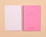 Printemps Tulip Letterpress Spiral Notebook - Made in USA - Nature - Cute - Back to School