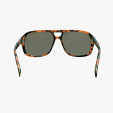 SUMMIT AMBER BRONZE Polarized Trendy Aviator Sunglasses