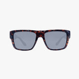 MACK ESPRESSO TORTOISE Polarized Square Designer Sunglasses