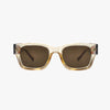 MOD CHAMPAGNE Polarized Square Designer Fashion Sunglasses