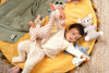 100% Handmade Cotton knitted Soft Spotty Plush Toy