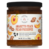 Amaretto Peach Pecan Preserves