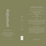 Ananday Cork Yoga Mat