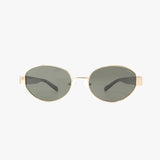 COCO CLASSIC Polarized Oval Metal Fashion Sunglasses
