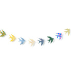 Bird Recycled Paper Garland - Assorted Prints