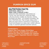 Pumpkin Spice Chewing Gum - Natural + Plastic-Free