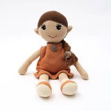 100% Handcrafted Cotton Knitted Soft Princess Toy