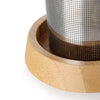 Infusion™ Glass Teapot & Wood Lid w/ Infuser - 34oz / 1L