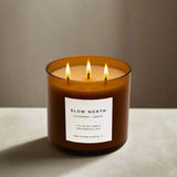 Lavender + Cedar - Signature 3-Wick Non-Toxic Candle