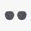 PALM GOLD Polarized Premium Metal Geometric Sunglasses