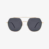 PALM GOLD Polarized Premium Metal Geometric Sunglasses