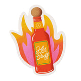 Hot Stuff Vinyl Sticker