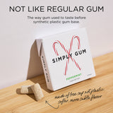 Holiday Peppermint Gum - Natural + Plastic Free