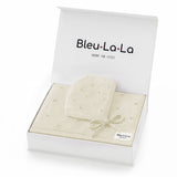 100% Organic Cotton Luxury Organic Blanket + Hat Gift Set