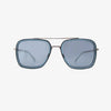 LEX DENIM Polarized Navigator Metal Sunglasses