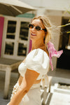 COCO AMBER Polarized Oval Metal Fashion Sunglasses