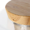 Infusion™ Glass Teapot & Wood Lid w/ Infuser - 34oz / 1L