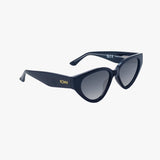 MOXIE MIDNIGHT Polarized Women's Cat Eye Fashion Sunglasses
