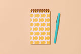 Goldfish Crackers Letterpress Pocket-size Spiral Notebook - Made in USA - Foodie, Snack, Kids - Back to School, Christmas Gift, Stocking Stuffer