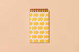 Goldfish Crackers Letterpress Pocket-size Spiral Notebook - Made in USA - Foodie, Snack, Kids - Back to School, Christmas Gift, Stocking Stuffer