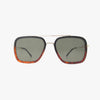 LEX MIDNIGHT FADE Polarized Navigator Metal Sunglasses