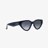 MOXIE MIDNIGHT Polarized Women's Cat Eye Fashion Sunglasses
