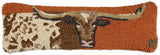 Longhorn Lumbar Pillow