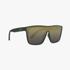 BIRCH BRONZE Polarized Oversized Shield Fashion Sunglasses