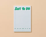 Shit To Do Notepad - Made in USA, Back to School, Stocking Stuffer