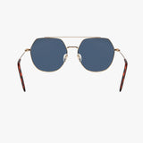 PALM BRONZE Polarized Premium Metal Geometric Sunglasses