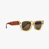 MOD CHAMPAGNE Polarized Square Designer Fashion Sunglasses