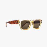 MOD CHAMPAGNE Polarized Square Designer Fashion Sunglasses
