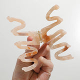 Willow Spring | Large Squiggle Claw Clip