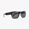 MACK ESPRESSO TORTOISE Polarized Square Designer Sunglasses
