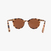 HERON LATTE TORTOISE Polarized Round Fashion Sunglasses