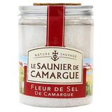 Sauniers de Camargue Fleur de Sel in Clear Plastic 8.8oz