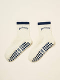 🧘🏼‍♀️ Good Energy Grip Sock [Navy]