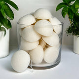 Natural Konjac Facial Cleansing Sponge | White