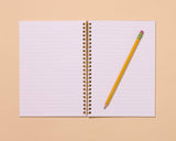 Printemps Tulip Letterpress Spiral Notebook - Made in USA - Nature - Cute - Back to School