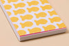 Goldfish Crackers Letterpress Pocket-size Spiral Notebook - Made in USA - Foodie, Snack, Kids - Back to School, Christmas Gift, Stocking Stuffer