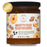 Amaretto Peach Pecan Preserves 10.9 oz