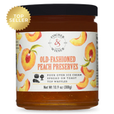 Old-Fashioned Peach Preserves 10.9 oz