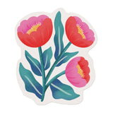 Flores - Floral Vinyl Sticker